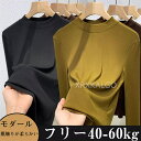 【時間限定10%OFF】カットソー レディース 長袖 トップス ニットインナー 春 秋 おしゃれ tシャツ 吸湿発熱 温活 防寒 ブラック ハイネック 重ね着 ...