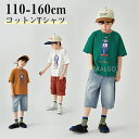 【時間限定10%OFF&5倍ポイント】子供服 男の子 Tシャツ 半袖 普段着 通園 通学 夏 ラウンドネック 涼感 通気 吸汗 トップス コットン boy 子供...
