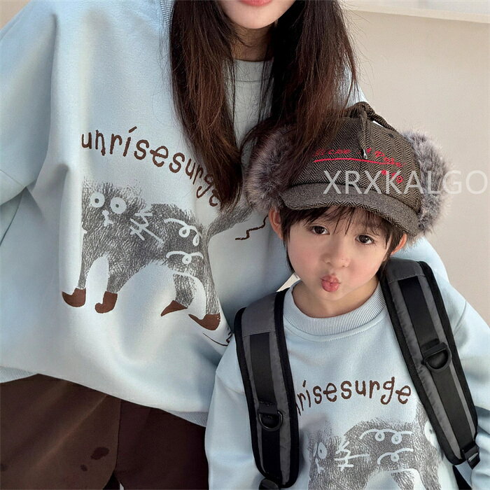 親子 ペアルック 赤ちゃん パーカー 綿 秋 冬 トップス ゆったり ママ 親子 女の子 男の子 冬 長袖 パパ 親子お揃い服 ベビー 大きいサイズ 子供 カップルお揃い 服 プレゼント クリスマス 子供服 ベビー服 キッズ 家族 2