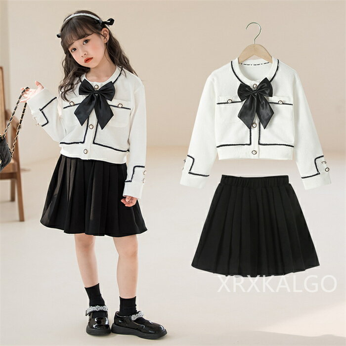 子供 スーツ 女の子 フォーマルスーツ キッズ 2点セット トップス セットアップ ボレロ スカート 長袖スーツセット 制服 キッズスーツ 子供スーツ 学院風 子供服 小学生 高級感 小学生 卒園式 入学式 結婚式 七五三 発表会 秋 秋物 春服 春物 長袖