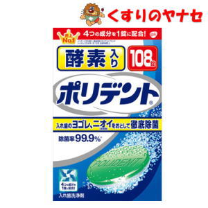 酵素入り ポリデント 108錠