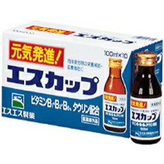 【指定医薬部外品】エスカップ　【100ml×10本×5セット(1ケース)】(エスエス製薬)【肩こりビタミン剤/肉体疲労】