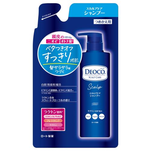 デオコ　スカルプケアシャンプー　つめかえ用　【370ml】(ロート製薬)