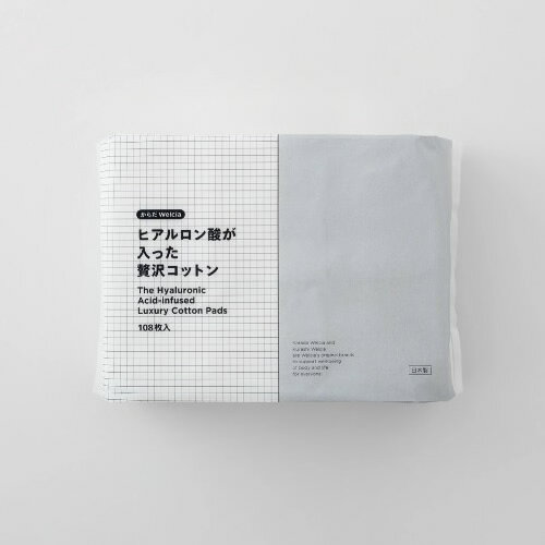 からだWelcia ヒアルロン酸が入った贅沢コットン 【108枚入】(ウエルシア) からだWelcia ヒアルロン酸が入った贅沢コットン 【108枚入】(ウエルシア)
