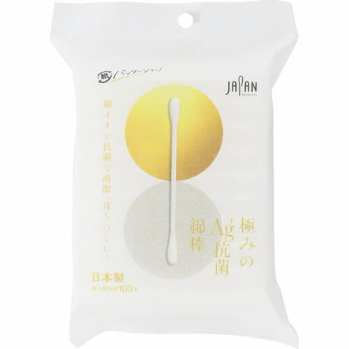 極みのAg＋抗菌綿棒　【100本】(平和メディク)