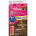ビゲン 香りのヘアカラー クリーム 2 より明るいライトブラウン 【80g】(ホーユー)