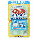 内容量60本商品説明●細く表面がなめらかなフロス（糸）を採用し、狭い歯間にもスルッと入り4本糸が歯間の汚れをからめて取り除きます●ユニークな形状のピックによって、歯の裏など取りにくい食べカスを容易に取り除きます配合成分柄の材質ポリプロピレン 糸の材質ポリエチレン 耐熱温度80℃使用上の注意点歯ぐきを傷つける恐れがあるため、フロスまたはピックは歯間に無理に入れない。糸が歯に引っ掛かったり切れやすい時は、歯の詰め物が取れていたり、虫歯の恐れもあるので、歯科医師に相談する。お子様の手の届かない場所に保管する。製品は歯間清掃具なので、歯と歯の間の清掃以外の目的では使用しない。使用中、痛みや異常を感じた場合には使用を中止し、歯科医師に相談する。歯の根元のすき間には〈小林製薬の歯間ブラシ〉シリーズのご使用をおすすめいたします発売販売元・お客様相談室小林製薬（株）お客様相談室[受付時間]9：00〜17：00 (土・日・祝日を除く)0120-5884-06メーカー名小林製薬製造販売元小林製薬広告文責株式会社コクミン電話：06-6671-0315区分原産国/中国