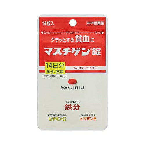 内容量14錠商品説明クラッとする貧血に効能効果貧血配合成分1錠中溶性ピロリン酸第二鉄　79．5mg（鉄として10mg）　ビタミンC　50mg　ビタミンE酢酸エステル　10mg　ビタミンB12　50μg　葉酸　1mg添加物：ラウリン酸ソルビタン、ゼラチン、白糖、タルク、グリセリン脂肪酸エステル、二酸化ケイ素、セルロース、乳糖、無水ケイ酸、ヒドロキシプロピルセルロース、ステアリン酸マグネシウム、クロスポビドン、ヒプロメロースフタル酸エステル、クエン酸トリエチル、ヒプロメロース、酸化チタン、マクロゴール、カルナウバロウ、赤色102号＜成分に関連する注意＞配合されている溶性ピロリン酸第二鉄により便秘になったり便が黒くなることがあります。用法・容量成人（15歳以上）、1日1回1錠、食後に飲んで下さい。朝昼晩いつ飲んでも構いません。＜飲み方に関連する注意＞（1）貧血症状が少しでも改善された方は、その後も根気よく服用して下さい。詳しくは、薬剤師・登録販売者にご相談下さい。（2）本剤の服用前後30分は、玉露・煎茶・コーヒー・紅茶は飲まないで下さい。ほうじ茶・番茶・ウーロン茶・玄米茶・麦茶はさしつかえありません。（3）2週間ほど服用されても症状が改善しない場合、他に原因があるか、他の疾患が考えられます。服用を中止し、医師・薬剤師・登録販売者にご相談下さい。飲み方を厳守して下さい。使用上の注意点してはいけないこと守らないと現在の症状が悪化したり、副作用が起きやすくなります。本剤を服用している間は、他の貧血用薬を服用しないで下さい。相談すること1．次の人は服用前に医師、薬剤師又は登録販売者に相談して下さい。（1）医師の治療を受けている人。（2）妊婦又は妊娠していると思われる人。（3）薬などによりアレルギー症状を起こしたことがある人。2．服用後、次の症状があらわれた場合は副作用の可能性があるので、直ちに服用を中止し、この袋を持って医師、薬剤師又は登録販売者に相談して下さい。　　　〔関係部位〕　　　〔症　　状〕　　　　皮　　　ふ　：　発疹・発赤、かゆみ　　　　消　化　器　：　吐き気・嘔吐、食欲不振、胃部不快感、腹痛3．服用後、便秘、下痢があらわれることがあるので、このような症状の持続又は増強が見られた場合には、服用を中止し、この袋を持って医師、薬剤師又は登録販売者に相談して下さい。4．2週間位服用しても症状がよくならない場合は服用を中止し、この袋を持って医師、薬剤師又は登録販売者に相談して下さい。保管および取扱い上の注意（1）直射日光の当たらない湿気の少ない涼しい所にチャックを閉じて保管して下さい。（2）小児の手の届かない所に保管して下さい。（3）他の容器に入れ替えないで下さい。誤用の原因になったり品質が変わることがあります。（4）錠剤の色が落ちることがありますので、濡れた手で錠剤を触らないで下さい。手に触れた錠剤は、容器に戻さないで下さい。（5）使用期限を過ぎた製品は服用しないで下さい。（6）パウチ内に乾燥剤が入っています。誤って服用しないで下さい。使用期限使用期限まで半年以上ある商品をお届致します。発売販売元・お客様相談室日本臓器製薬株式会社　本社(大阪)〒541-0046大阪市中央区平野町2丁目1番2号TEL：06-6203-0441(代表)FAX：06-6203-4661電子メール：information@nippon-zoki.co.jpメーカー名日本臓器製薬製造販売元日本臓器製薬広告文責株式会社コクミン電話：06-6671-0315区分第2類医薬品文責：吉田修吾日本製こちらの商品は、おひとり様3個までとさせていただいております。