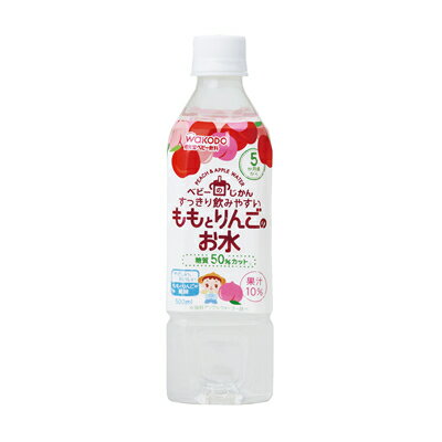 ベビーのじかん　ももとりんごのお水【500ml】（和光堂）【ベビー食品】