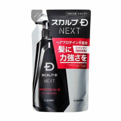 スカルプD　NTプロテイン5シャンプー　オイリー詰替　【300mL】(アンファー)