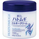 麗白 ハトムギミルキークリーム【300g】(熊野油脂)