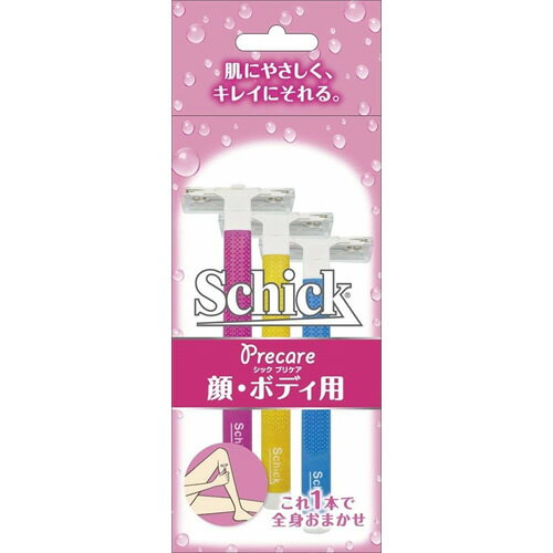 シック Tディスポ 顔・ボディ用(3本入)【除毛/脱毛】