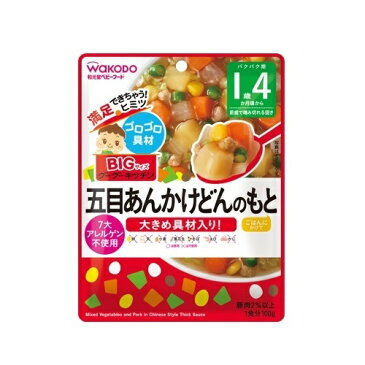 和光堂　BIGサイズのグーグーキッチン 　五目あんかけうどんのもと　【100g】(アサヒグループ食品)