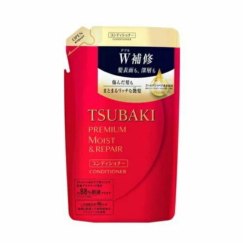 TSUBAKI(ツバキ)　プレミアムモイスト&リペア　ヘアコンディショナー　（つめかえ用）　【330mL】(ファイントゥデイ)