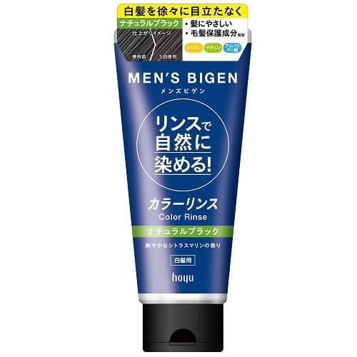 メンズビゲン　カラーリンス　ナチュラルブラック　【160g】(ホーユー)　【MEN'S】【メンズ/ヘアカラー】