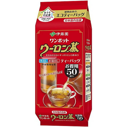 ワンポットエコティーバッグ　ウーロン茶　【50袋×10個】(伊藤園) 1