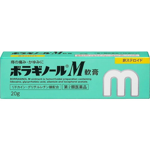 【第2類医薬品】ボラギノールM軟膏　【20g】(天藤製薬)