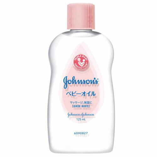ジョンソン　ベビーオイル　微香性　【125ml】(ジョンソン・エンド・ジョンソン)【ボディケア/ボディローション】