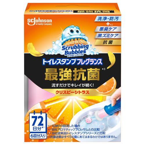 内容量38g商品説明特別な処方の香りに乗って抗菌成分がフチ裏まで広がり、スタンプをつけている間、便器全体を抗菌。黒ズミやニオイの発生を防ぎます。また、従来のスタンプと同様に、水を流すたびに洗浄・防汚成分がスタンプから溶け出して、濡れている便器の表面に沿って、水たまりからフチ裏まで便器全体に広がり、1回分のスタンプで約12日間キレイが長続きします。*2* ジョンソン社従来品トイレスタンプシリーズと比較*2 1日約10回流した場合。水温や使用環境により異なることがあります。※抗菌効果はすべての菌にあてはまるわけではありません。発売販売元ジョンソン株式会社0120-299-949※土・日・祝日を除く 9:00〜17:00メーカー名ジョンソン広告文責株式会社コクミンTEL 06-6671-0315区分トイレ掃除用品