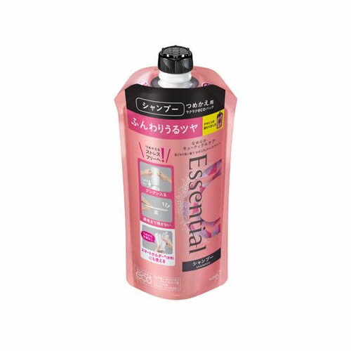 エッセンシャル　スマートアレンジ シャンプー つめかえ用　【340ml】(花王)【ヘアケア/ダメージケア】