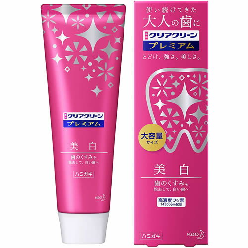 クリアクリーン プレミアム 美白 【160g】(花王)