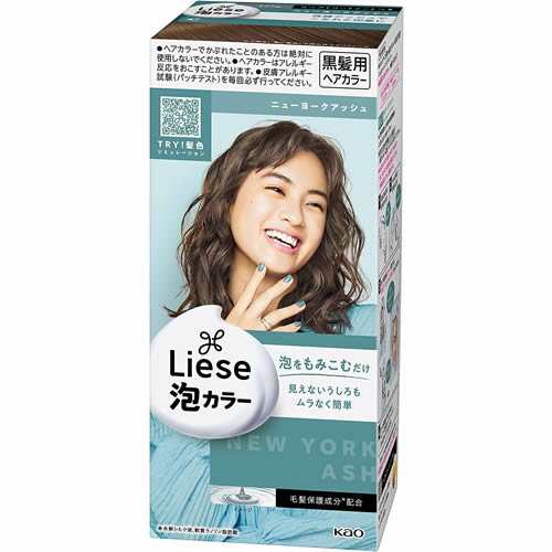 リーゼ 泡カラー ニューヨークアッシュ 【108ml】(花王)【ヘアカラー/ブリーチ】