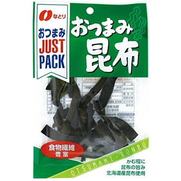 JUSTPACK(ジャストパック)　おつまみ昆布　【9g×10個】(なとり)