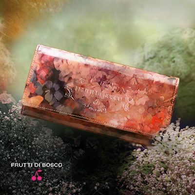 【FRUTTI】長財布 レディース ブランド エナメル ピンク 花柄 プレゼント レザー ALBA Alice(アルバ アリス)限定レザーで仕立てる長財布 FRUTTI DI BOSCO フルッティ ディ ボスコ 356-1032-22-8054 個性的 可愛い 財布 デザイン おしゃれ クリスマス プレゼント ギフト