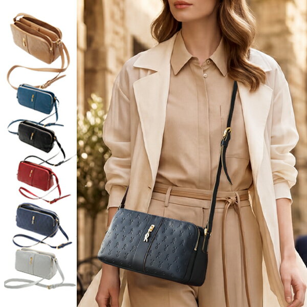 【ロベルタ】新色登場 ポシェット 3ポケット デイリーショルダーバッグ minuetto（ミヌエット ...