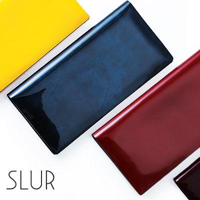 【SLUR】エナメル長財布　Cavari（キャバリ）　　【10月20日頃出荷】　376-S2610-2