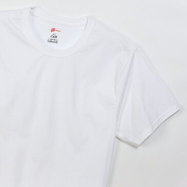 【公式】ヘインズ Hanes 大きいサイズ【3枚組】 Tシャツ コットン 100％ (綿100%) Hanes オープンエンドクルーネック Tシャツ 19FW グローバルバリューライン (HM1EG751)