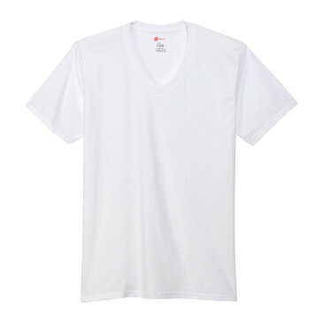 【公式】ヘインズ Hanes 大きいサイズ【2枚組】 Tシャツ Hanes 綿100%オープンエンドVネック Tシャツ 20SS グローバルバリューライン (HM1EG754)