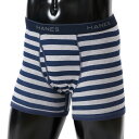 【公式】ヘインズ【30%OFFセール】Hanes ボクサーブリーフ 24FW グローバルバリューライン ヘインズ(HM6ER301)★ボーダー 下着 パンツ M...