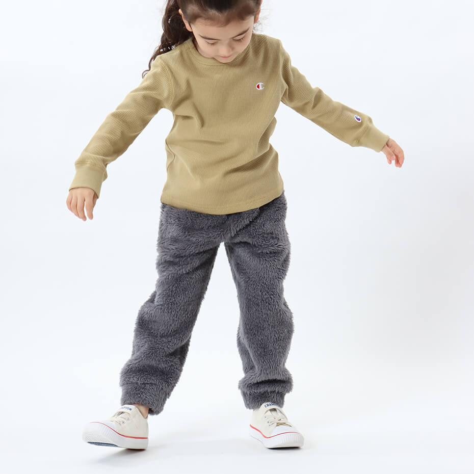 【公式】チャンピオン【50%OFFセール】Champion キッズ ロングパンツ 22FW ベーシック(CK-W201)★子供 子ども こども 子供服 キッズ服 女の子 男の子のサムネイル