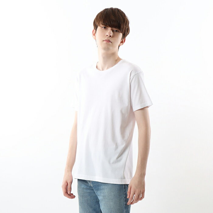 《ポイント5倍》【公式】ヘインズ Hanes ジャパンフィット【2枚組】クルーネックTシャツ 5.3oz 23SS Japan Fit (H5310)のサムネイル