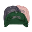 Champion（チャンピオン）のスウェットシャツは、「ザ キング オブ スウェットシャツ」と評されるほど、世界中の多くのファンに愛されてきました。ポリエステル65％、コットン35％で、肌触りの良さが特長の裏起毛素材を使用したクルーネックスウェットシャツです。身幅、肩幅、アームホール、袖幅に大きくゆとりを持たせたルーズフィット。ボリュームのある袖をリブで絞ったギャザー仕様がデザインのポイントです。胸に小花を総柄でプリントした生地で、ブロックフォントの「CHAMPION（チャンピオン）」を象ったアップリケ入りです。※通常サイズより大きな150cmから160cmまでのスクールサイズの商品です。 【重要】追加のご注文や複数のご注文の発送について ご注文完了後の追加注文・複数の注文を1つにまとめて発送することはできません。 ご注文完了前に、ご注文内容・個数をご確認ください。 発送について前払い決済の場合、お支払確認後の出荷となります。 ・メーカー希望小売価格はメーカーカタログに基づいて掲載していますチャコール ダークグリーン グレイッシュピンク 素材 Shaggy Terry Fleece 本体: ポリエステル70% コットン30% リブ部分: コットン95% ポリウレタン5% 製造国 中国 特徴 胸小花柄アップリケ サイズ 150 160 身丈 (cm) 46 49 身幅 (cm) 56 60 肩幅 (cm) 56 60 袖丈 (cm) 47 51 サイズはアメリカ企画サイズではなく、日本企画サイズです。 実際のサイズと若干の誤差が生じる場合がございます。 弊社では±2cmまでを許容範囲としております。 洗濯により若干の縮みがございます。 モニタなどの環境で、写真と実際の商品とは色が多少異なる場合があります。