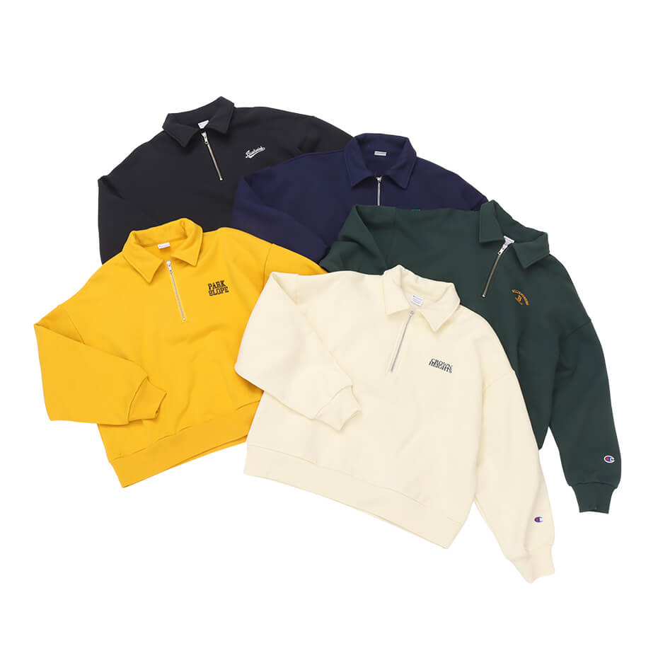 【公式】チャンピオン【30%OFFセール】Champion ウィメンズ ハーフジップスウェットシャツ 23FW (CW-Y012)★レディース 女性用 女性 sweat スウェット ( トレーナー )