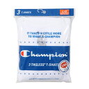 楽天Champion Hanes 公式【公式】チャンピオン 【30％OFFセール】Champion 3枚組 クルーネックTシャツ チャンピオン（CM1EK701P）★ Tシャツ 下着 インナーウエア アンダーウエア インナー まとめ買い 着心地良い 肌触り 無地 ロゴ メンズ 男性 オールシーズン