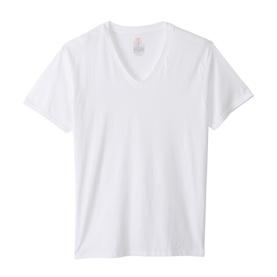 【公式】ヘインズ Hanes 大きいサイズ【2枚組】RS VネックTシャツ 25SS グローバルバリ