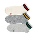 【公式】ヘインズ Hanes 3足組 フルレングスソックス【ノンパイル】 24SS ヘインズ(HMSCY301)★ 靴下 ソックス セット買い セット