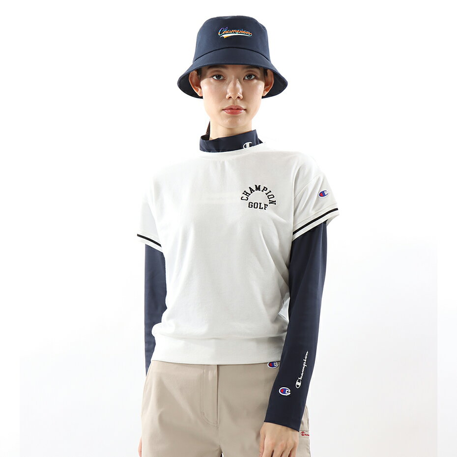 ڸۥԥ30%OFFChampion  ƥå ƥ꡼ 롼ͥååȥ  23FW GOLF(CW-YG004)ǥ   sweat å ( ȥ졼ʡ )  ե ե