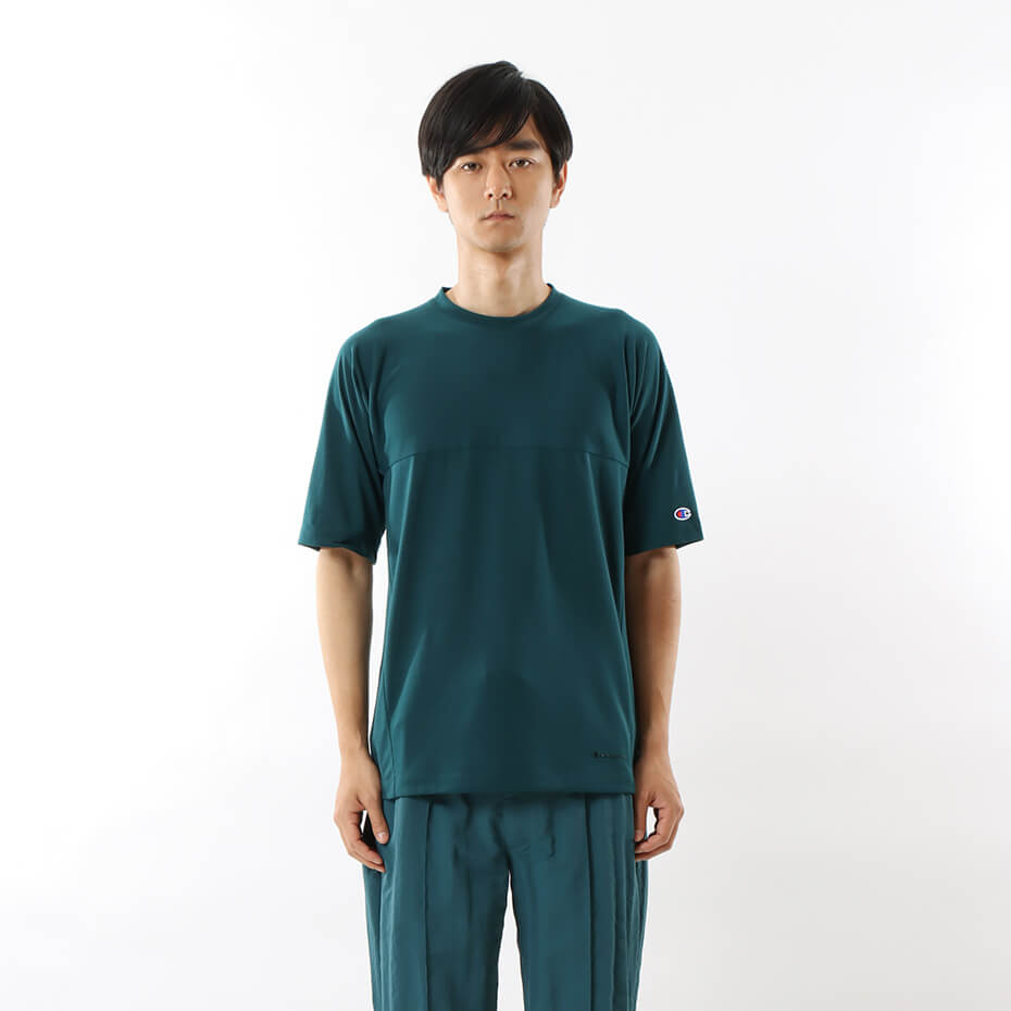 チャンピオンChampion ショートスリーブTシャツ 23SS ブラックエディション(C3-X304)★半袖