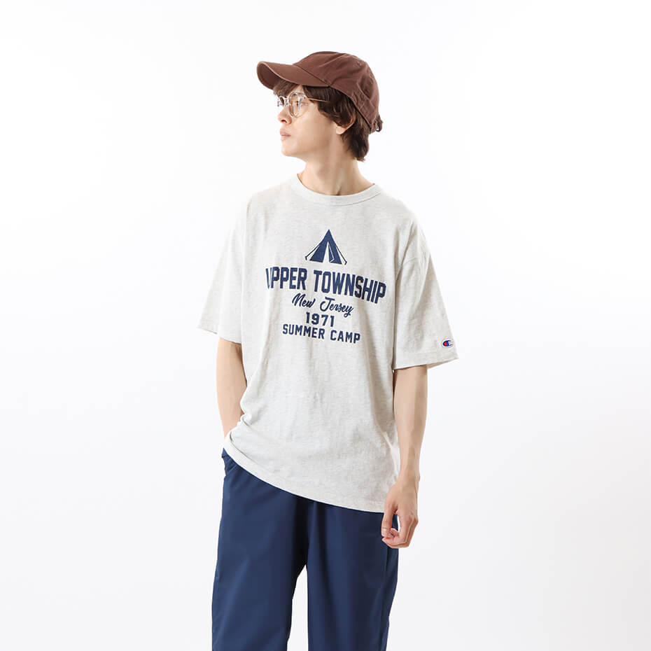 楽天Champion Hanes 公式【公式】チャンピオン【30％OFFセール】Champion ショートスリーブTシャツ 23SS メンズカジュアル（C3-X317）★半袖