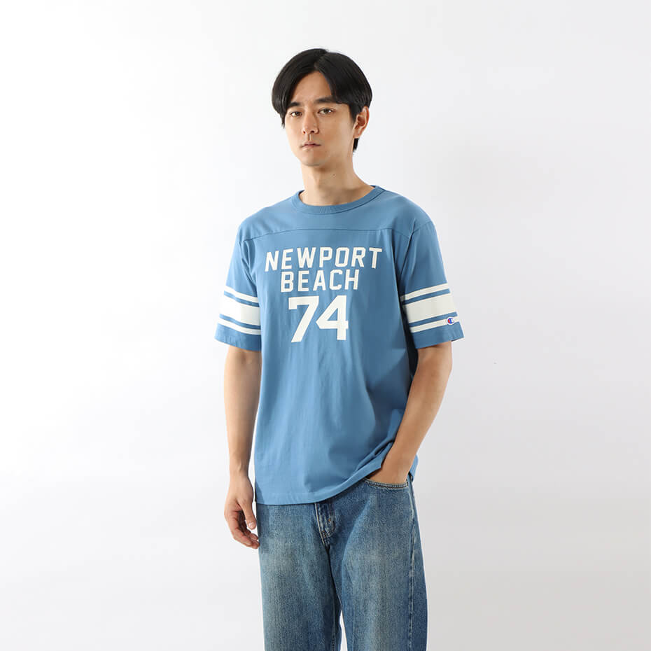 【公式】チャンピオン【30%OFFセール】Champion ショートスリーブTシャツ 23SS ベーシック(C3-X351)★半袖のサムネイル