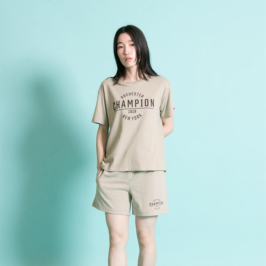 チャンピオンChampion ウィメンズ ショートスリーブTシャツ 23SS (CW-X334)★半袖 レディース 女性用 女性