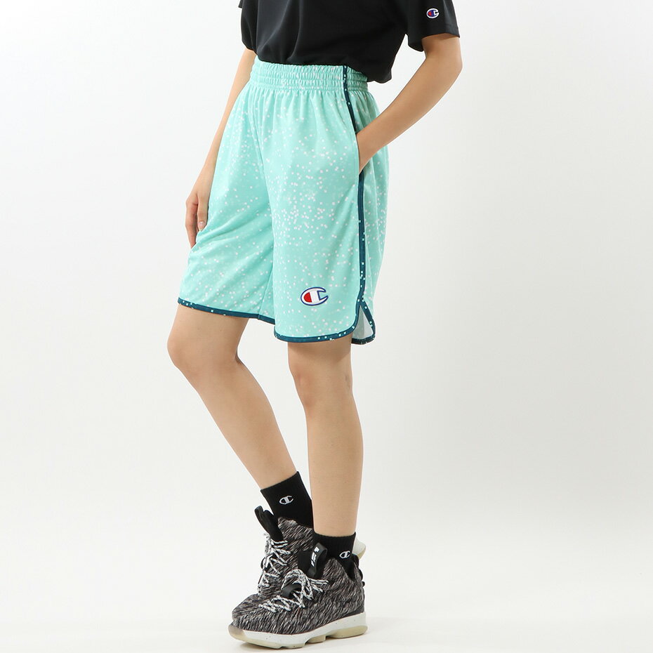 【公式】チャンピオン【30%OFFセール】Champion ウィメンズ ショーツ 23SS CAGERS(CW-XB554)★レディース 女性用 女性 バスケットボール バスケ ウエア ミニバス バスケウエア 3