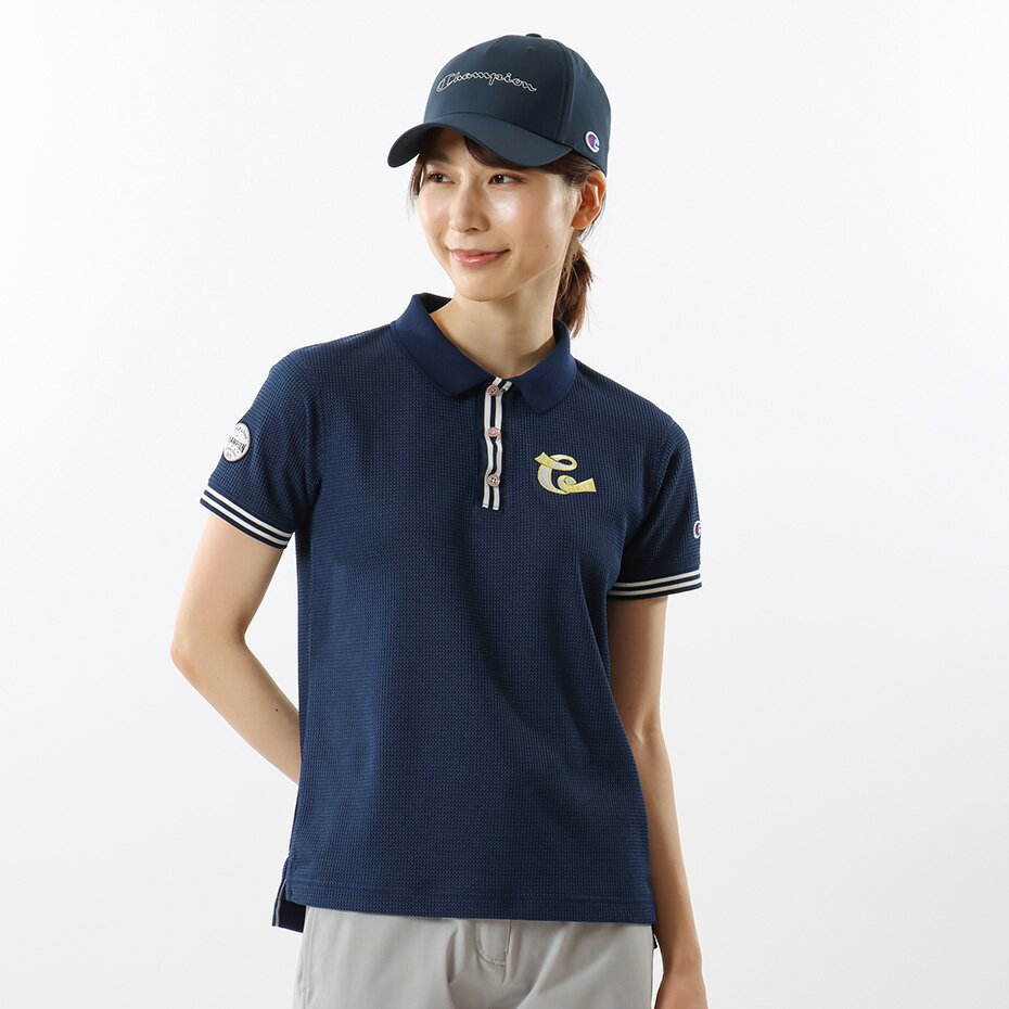 【公式】チャンピオン【30%OFFセール】Champion ウィメンズ ポロシャツ 23SS GOLF(CW-XG307)★レディース 女性用 女性