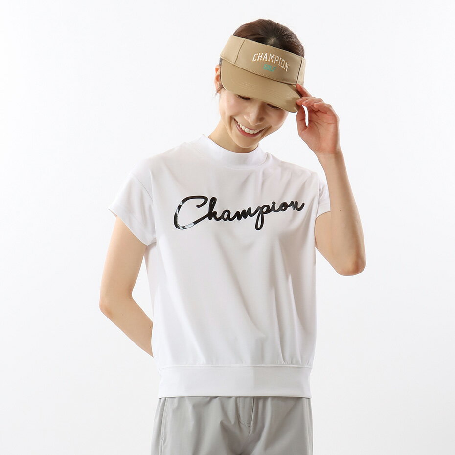 【公式】チャンピオン【30%OFFセール】Champion ウィメンズ モックネックシャツ 23SS GOLF(CW-XG310)★...