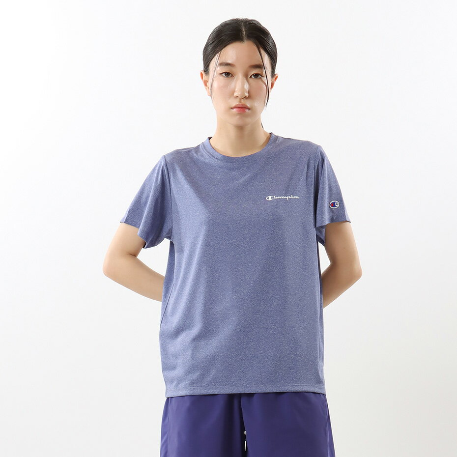 チャンピオンChampion ウィメンズ ショートスリーブTシャツ 23SS スポーツ(CW-XS301)★半袖 レディース 女性用 女性 スポーツウエア スポーツウェア トレーニングウエア