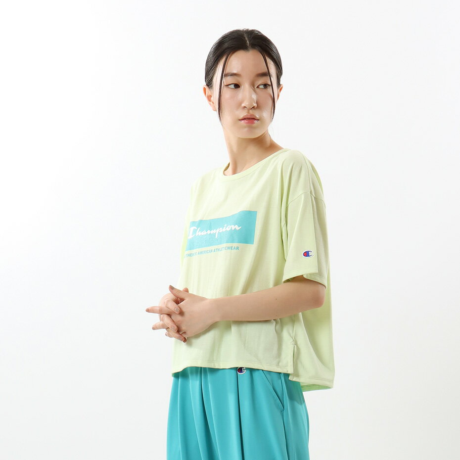 チャンピオン 【公式】チャンピオン【30%OFFセール】Champion ウィメンズ ショートスリーブTシャツ 23SS スポーツ(CW-XS316)★半袖 レディース 女性用 女性 スポーツウエア スポーツウェア トレーニングウエア